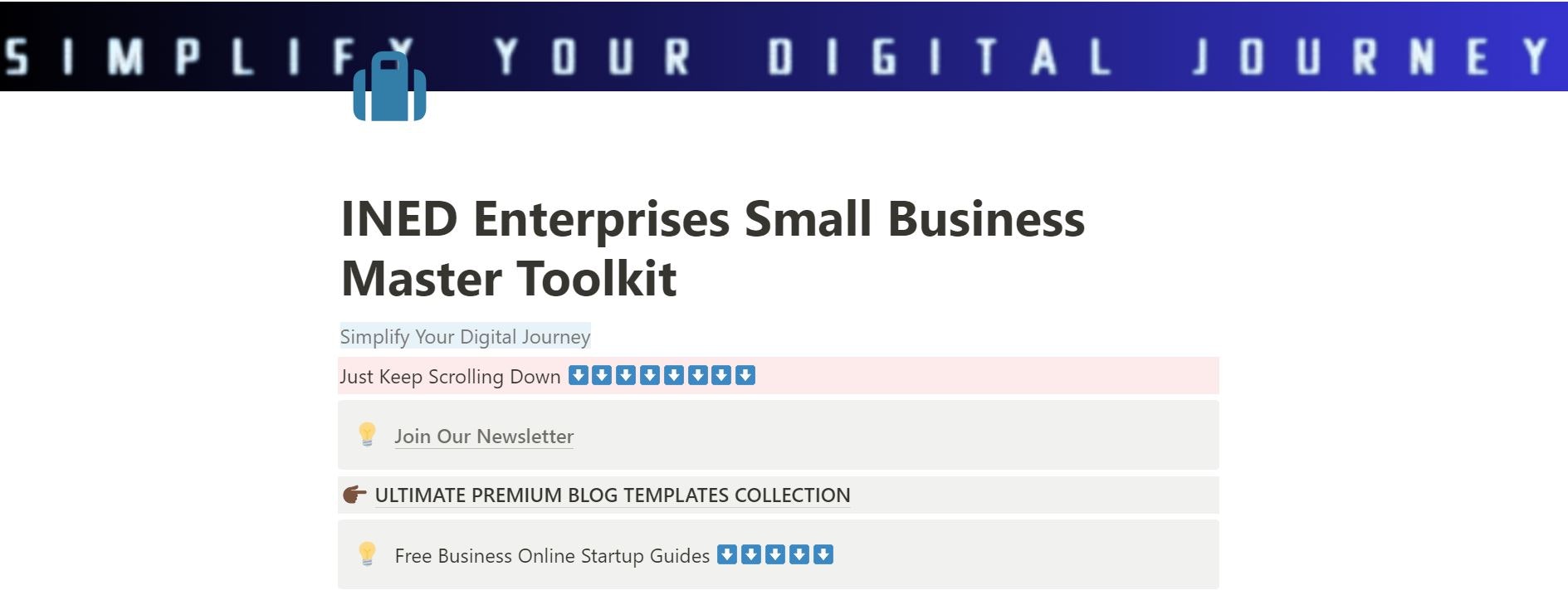 Ultimate Small Business Master Toolkit media 1