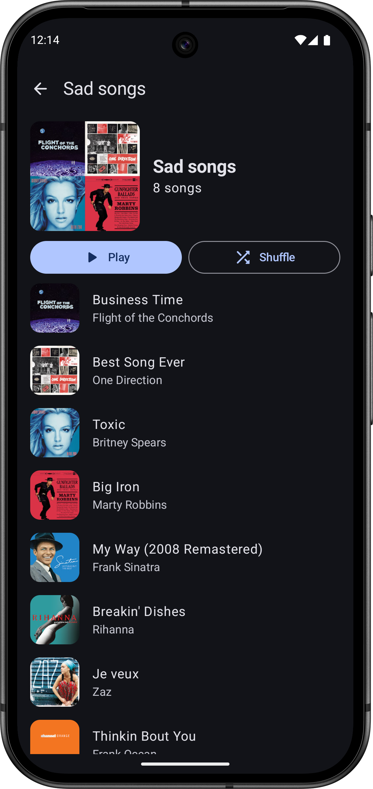 Umihi Music - A simple material Youtube music player for Android медиа 4