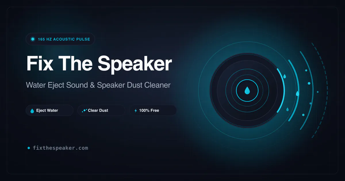 Fix The Speaker gallery image