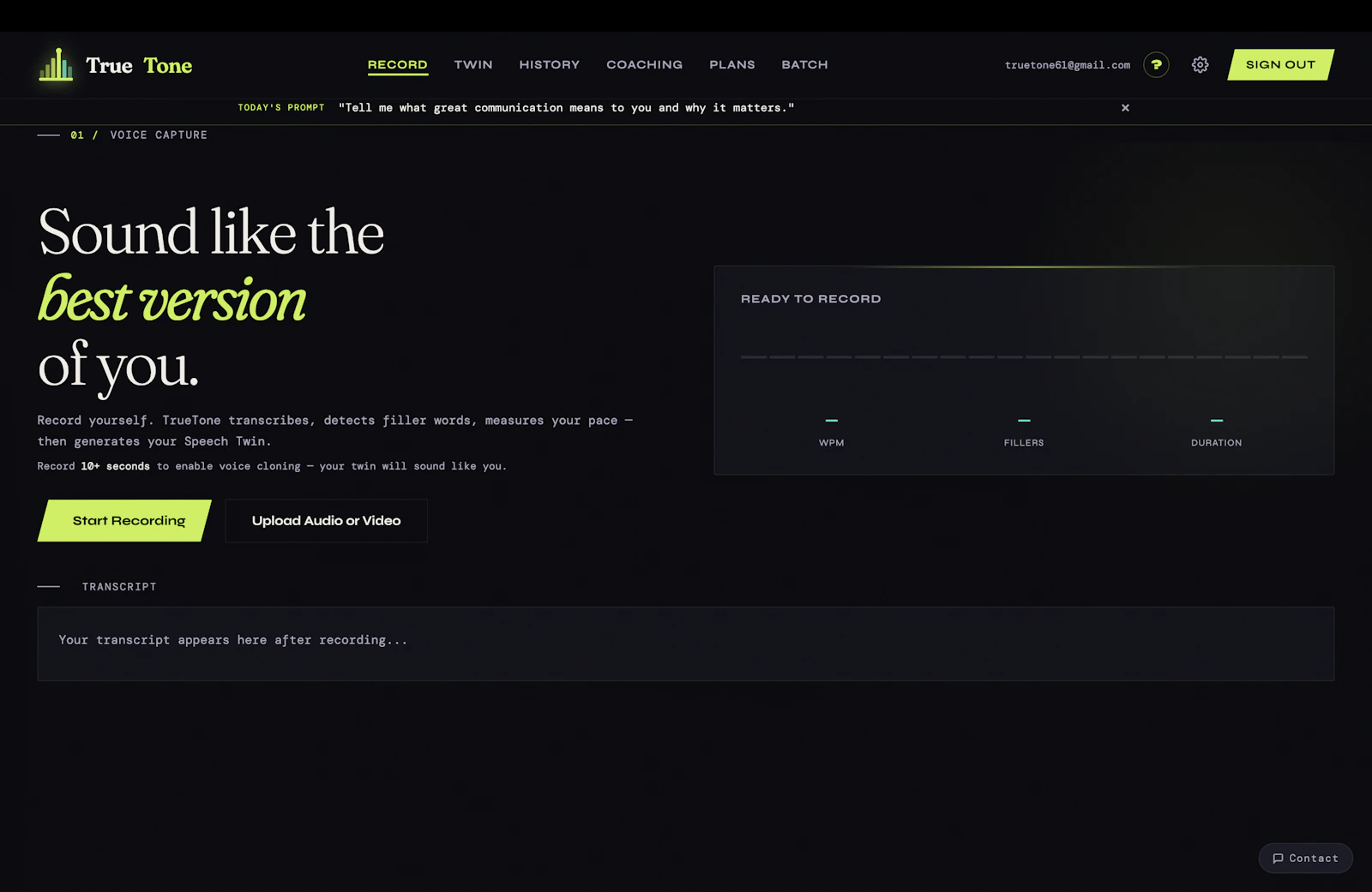 TrueTone — Speak With Confidence screenshot 1