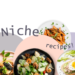 Niche Recipes--Web Recipes you can Shop!