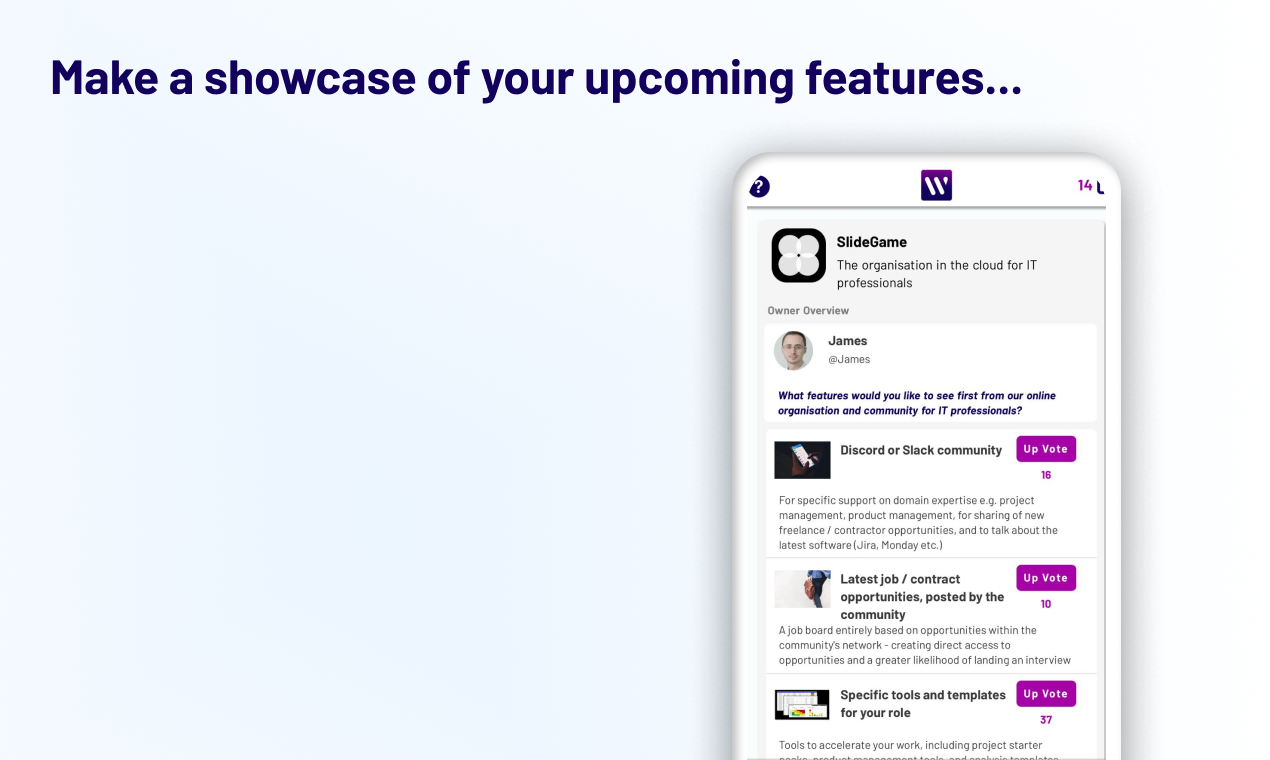 WhatFeatures gallery image