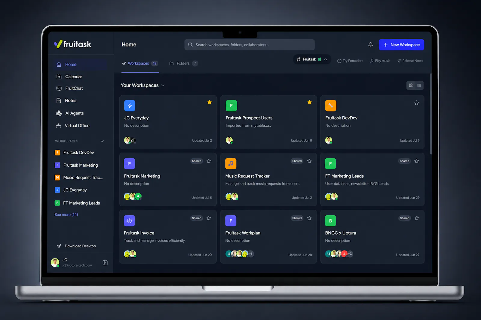Fruitask screenshot 1