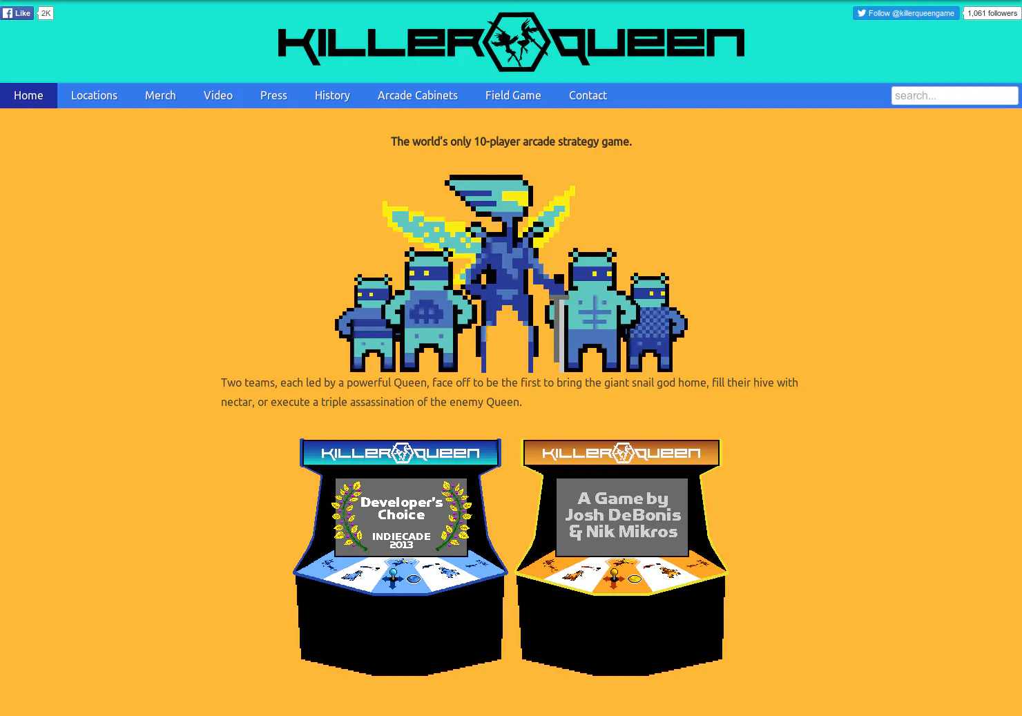 Killer Queen Arcade Game