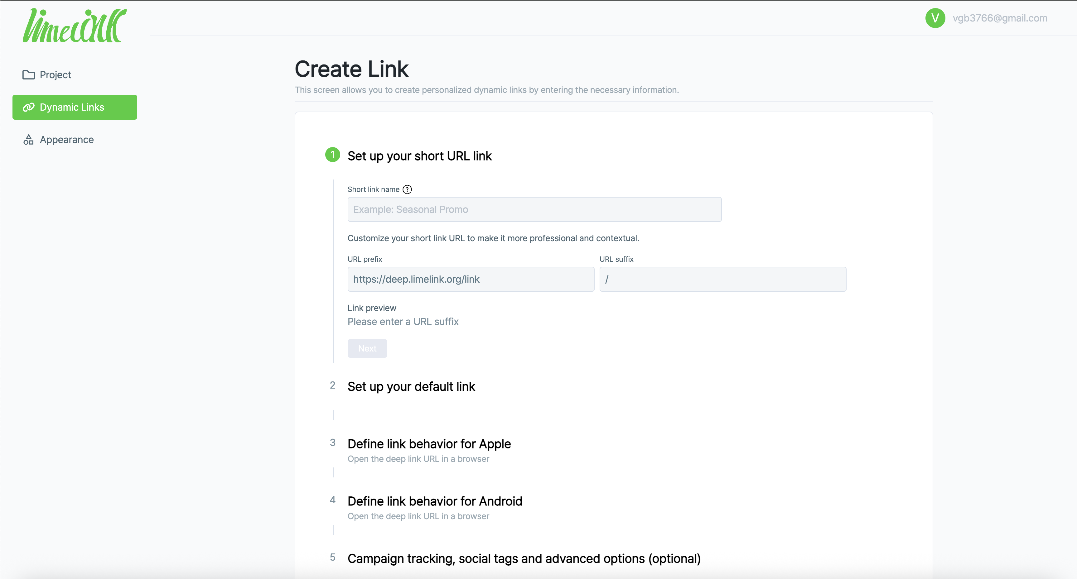 Limelink - Глубокое связывание сделано простым цены, сделанным справедливым медиа 3