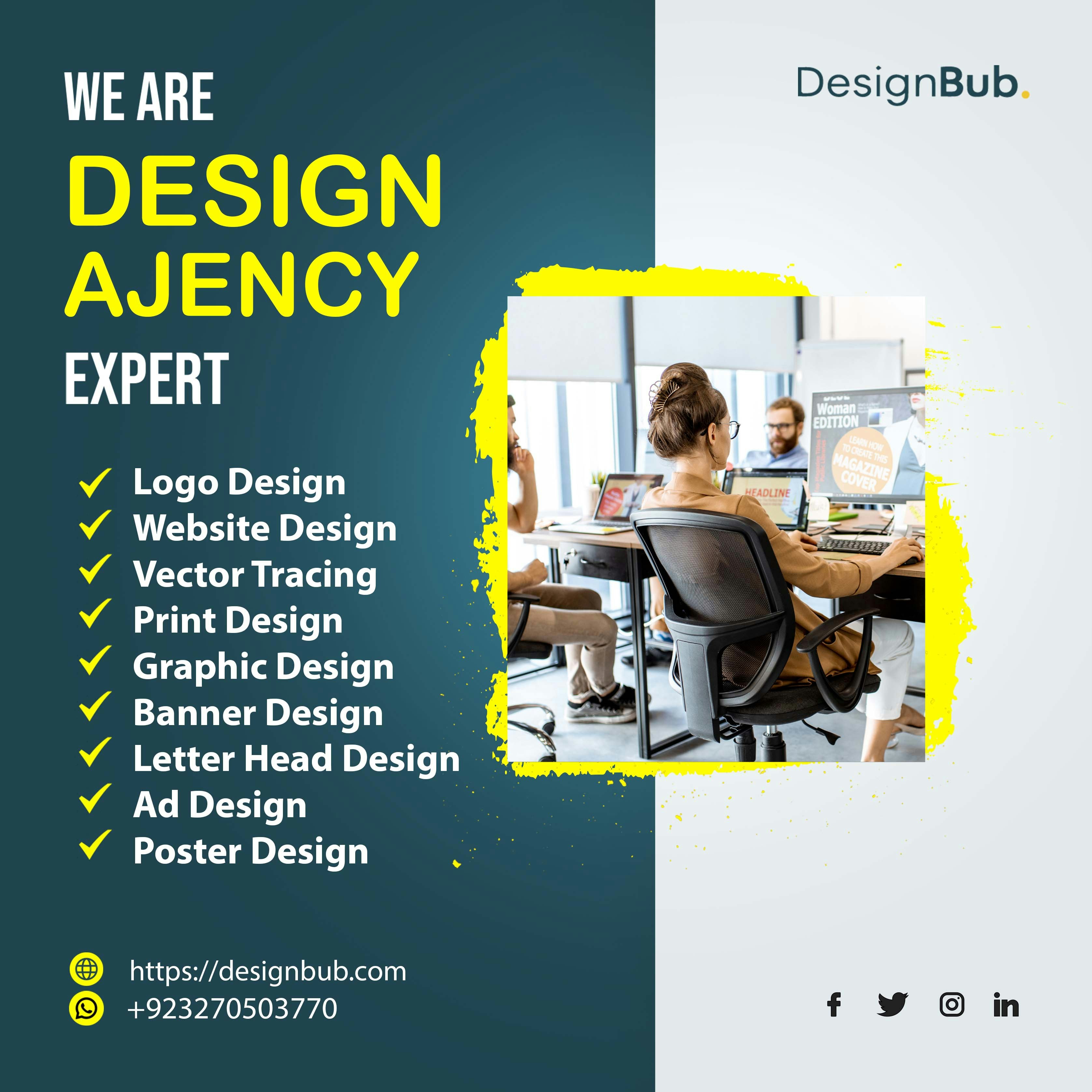 وسائط وكالة تصميم الرسومات ومواقع الويب - تصميم رؤيتك ، صياغة نجاحك 1