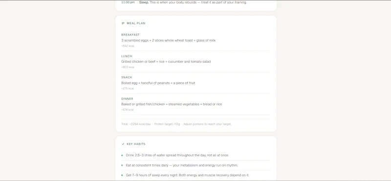 FitPlan screenshot 3