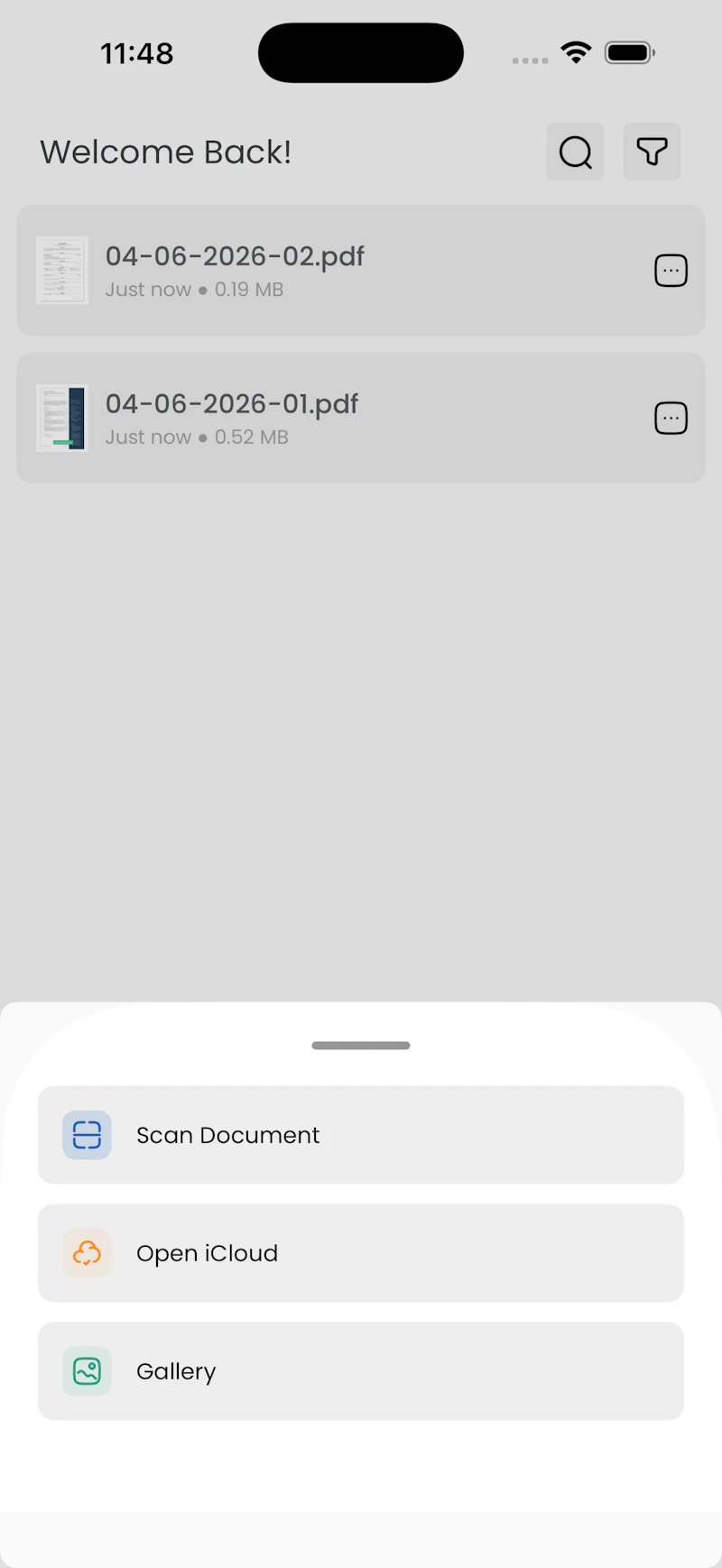 Quick Pdf Maker screenshot 1