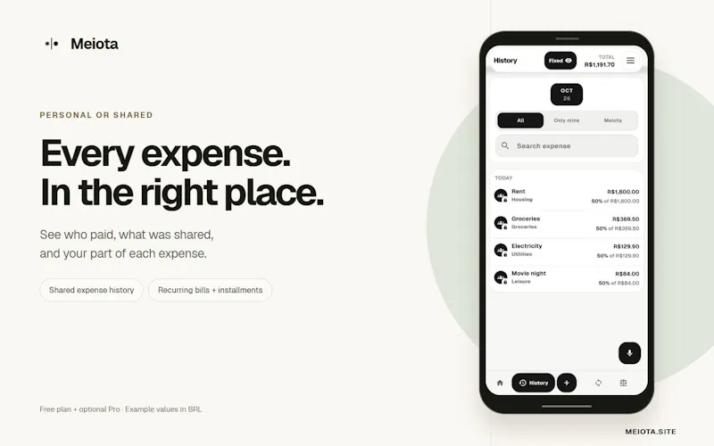 Meiota screenshot 1