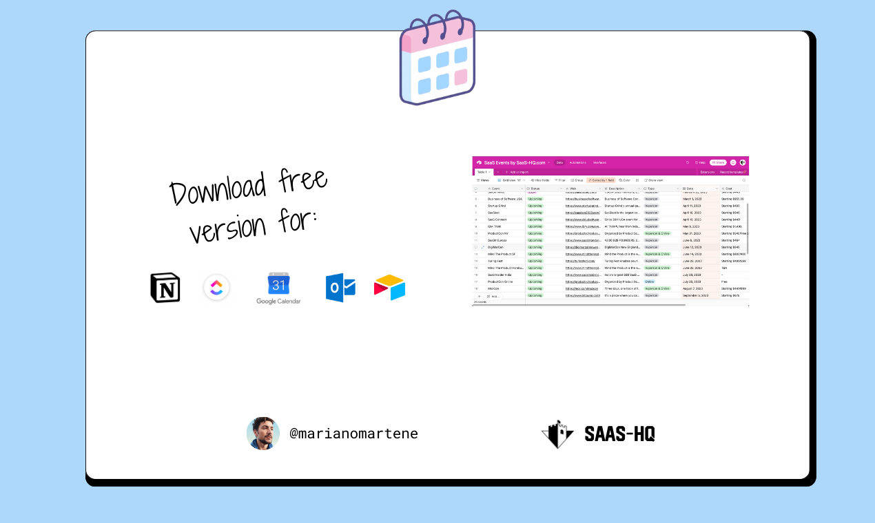 SaaS 이벤트 2023 - 모든 형식으로 무료로 제공 - 이벤트를 놓치지 마십시오. 미디어 8