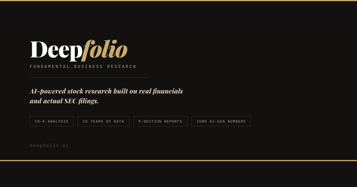 Deepfolio gallery image