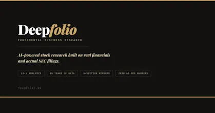 Deepfolio gallery image