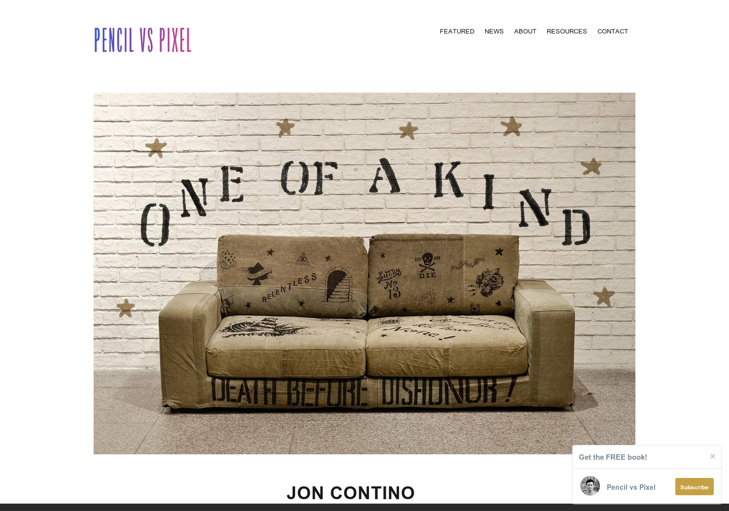 Pencil vs Pixel Episode Jon Contino