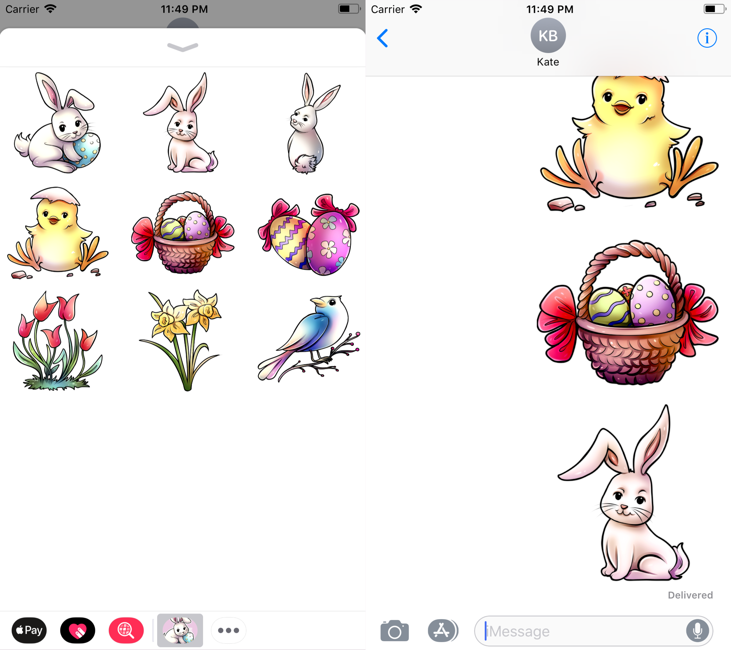 Easter Stickers for iMessage gallery image