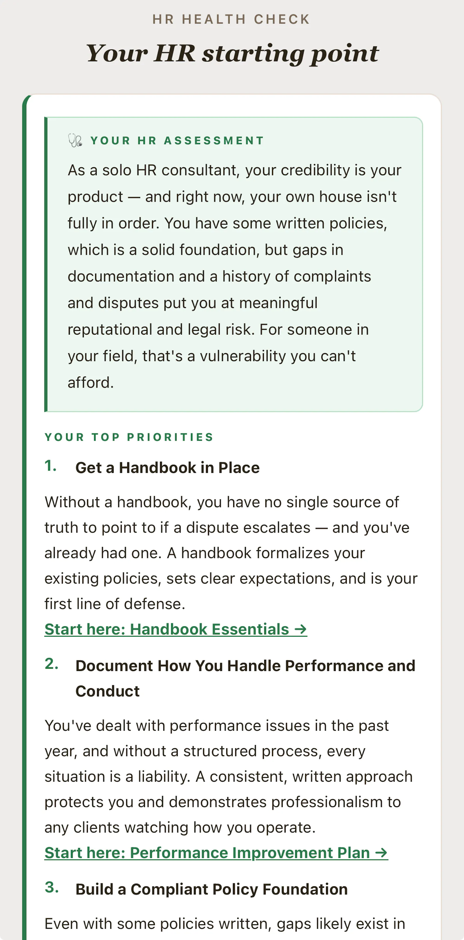 The HR Consultant screenshot 5
