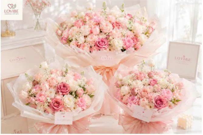 Set Hoa Lụa Cao Cấp Đẹp, Sang Trọng 