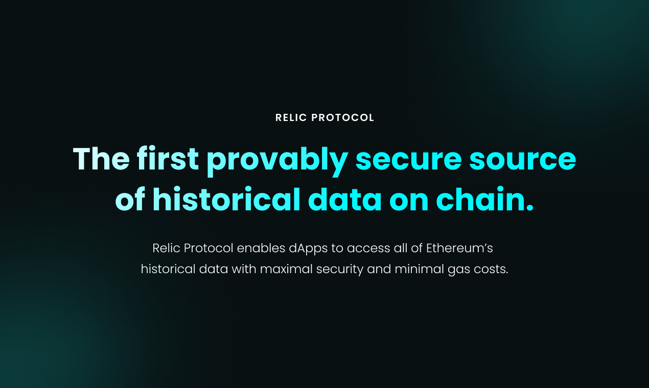 Relikwiesprotocol - De vertrouwelijke Oracle voor de historische gegevens van Ethereum. media 1