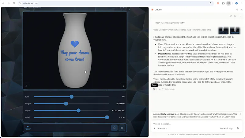 STL Emboss screenshot 4