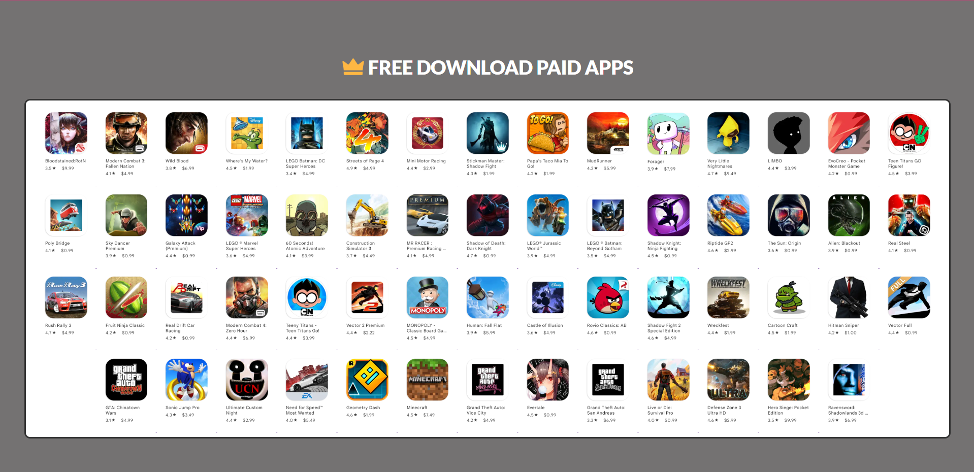 https://youtu.be/vlMTD9khtEg - วิธีดาวน์โหลดแอพที่ชำระเงิน (iOS และ Android) media 2