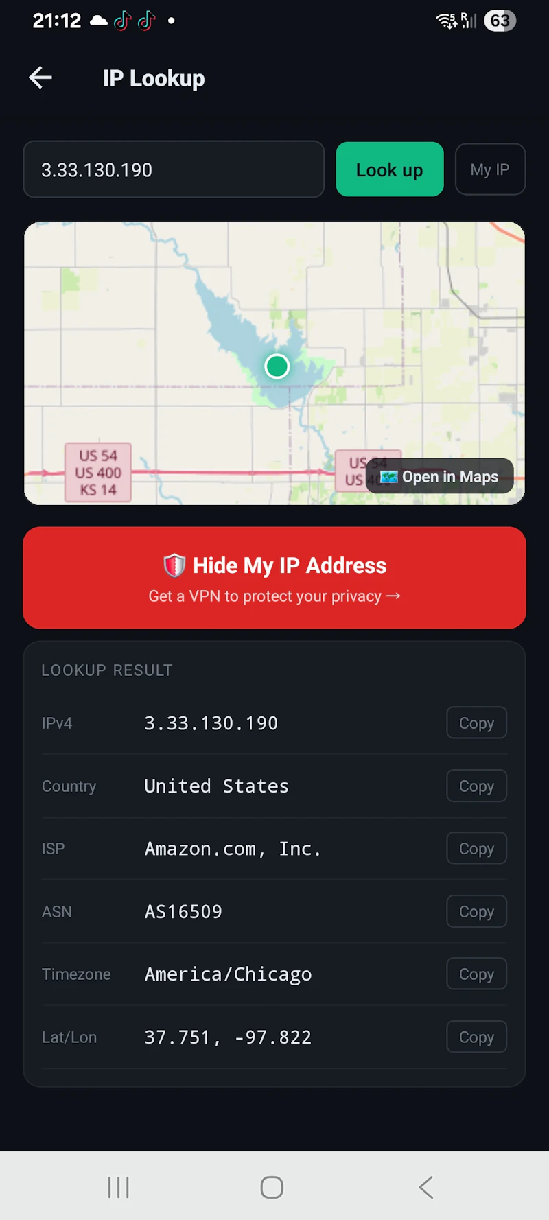 MyIPNow: IP & Network Tools screenshot 2