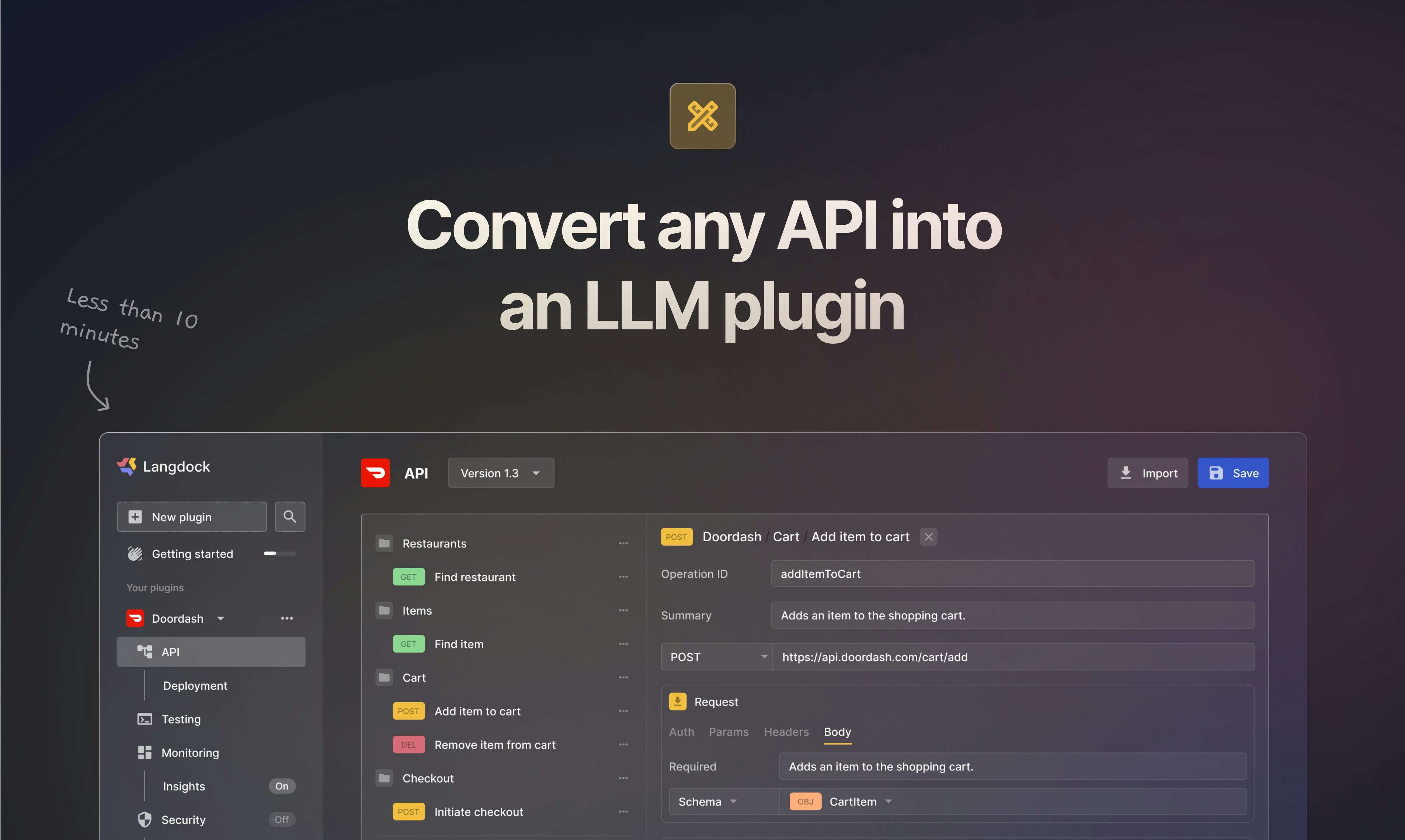 startuptile Langdock-Create Deploy Test & Monitor ChatGPT Plugins in Minutes