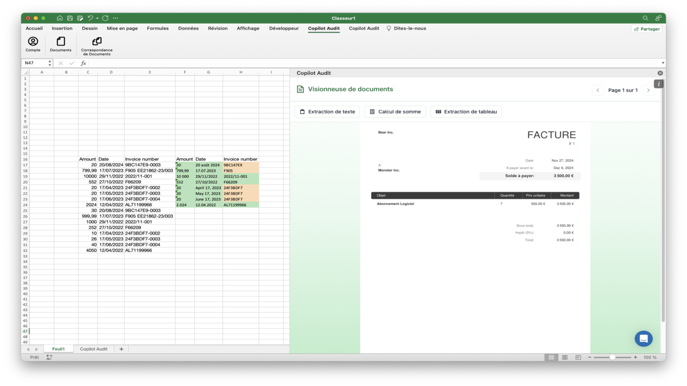 การตรวจสอบ Copilot - Excel Add-in สำหรับผู้สอบบัญชี (ทางเลือก DataSnipper) media 5