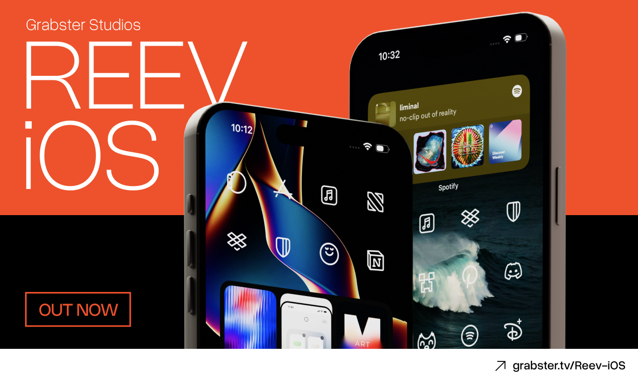 reev สำหรับ iOS - ไอคอนโครงร่างมินิมัลลิสต์สำหรับ iPhone และ iPad media 1
