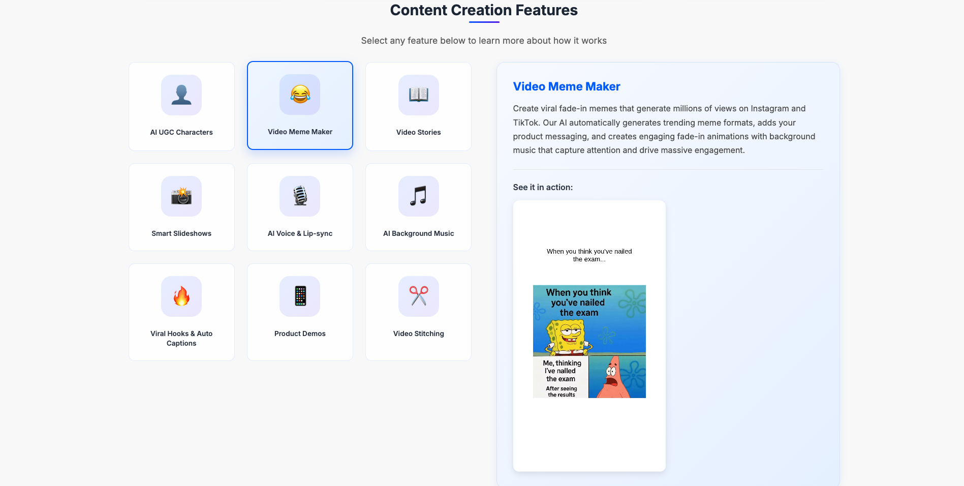 ViralGenie.AI - Screenshot 4 showing product features and functionality