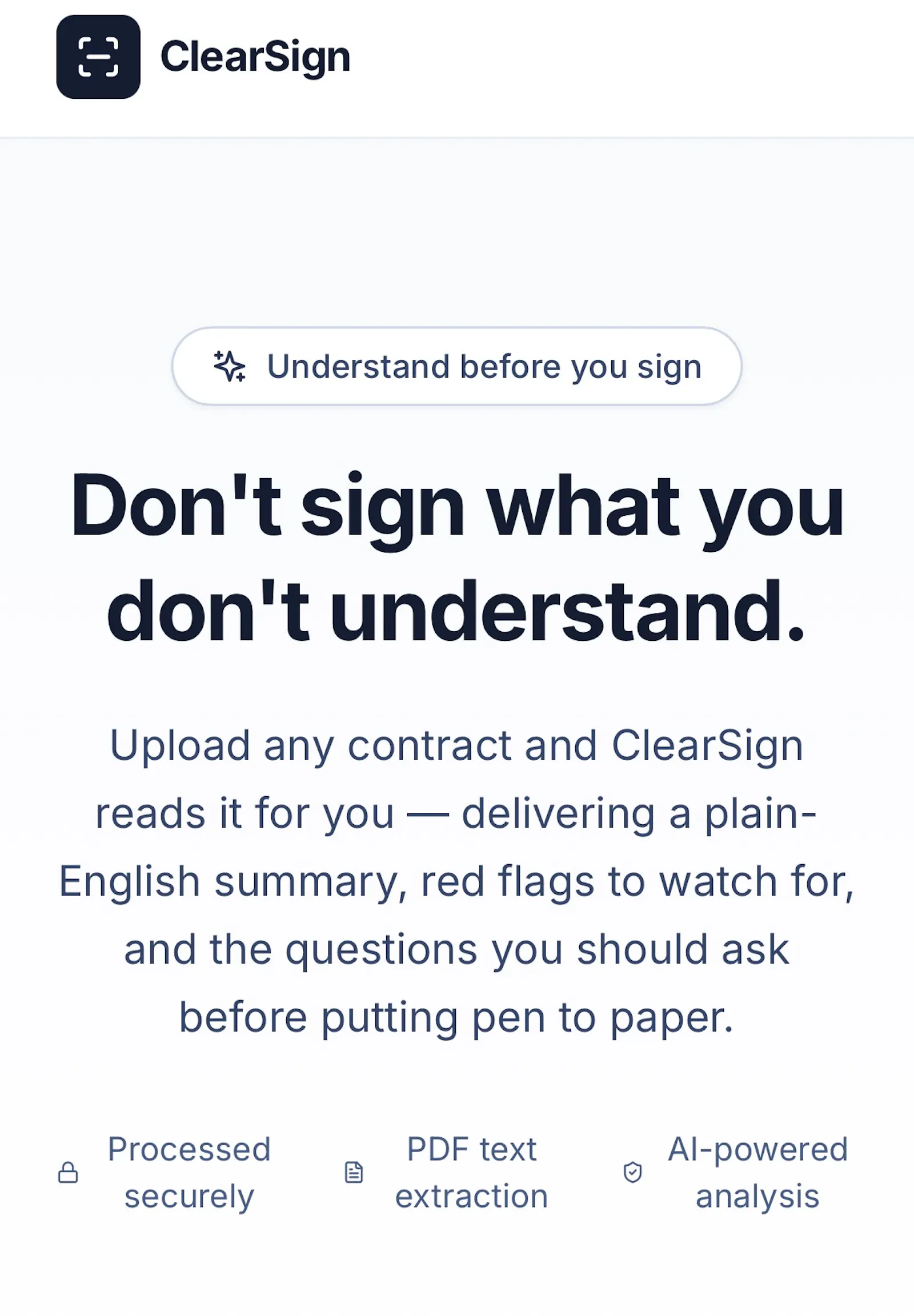 Clear sign  screenshot 2