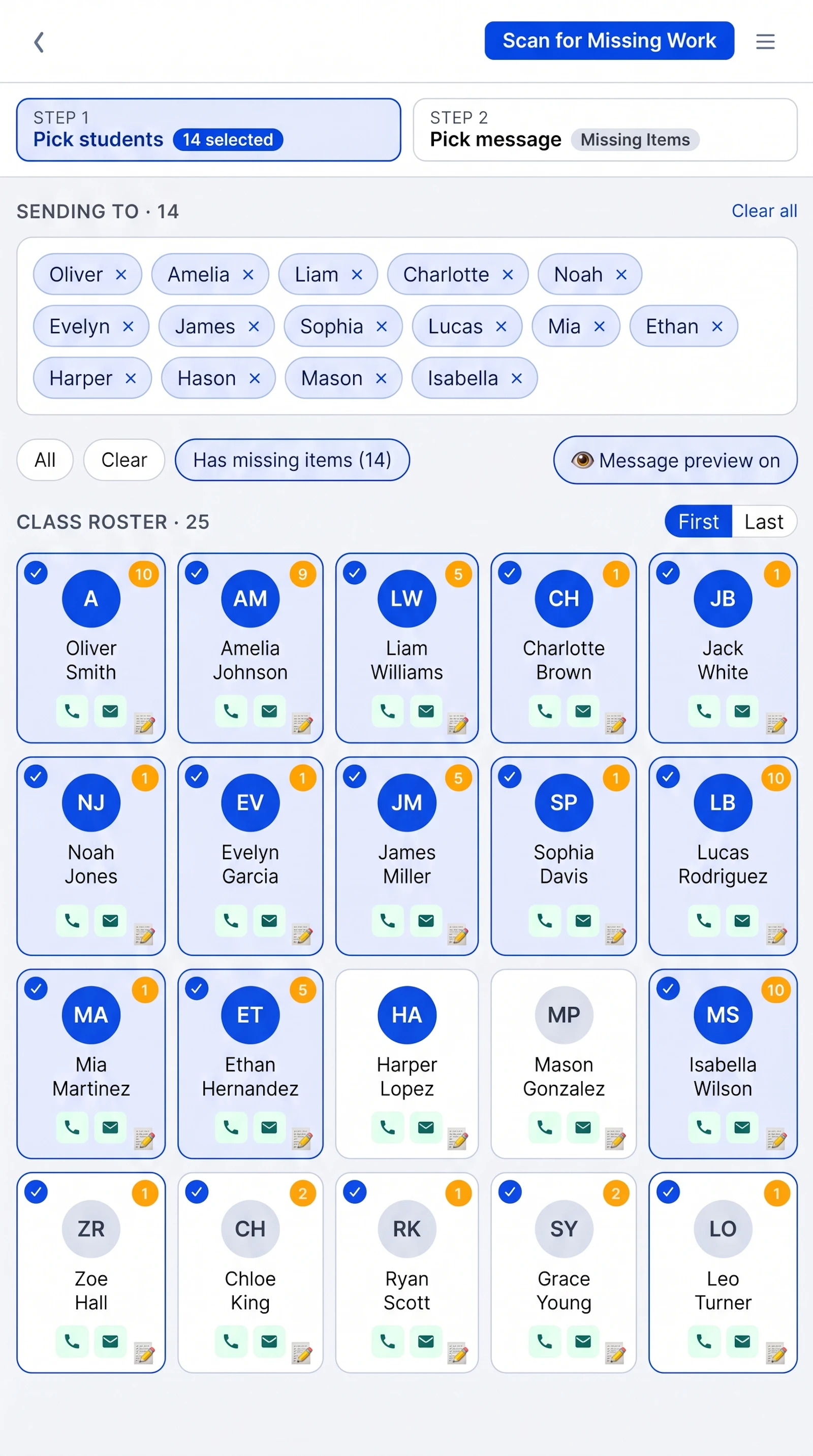ClassWatcher screenshot 3