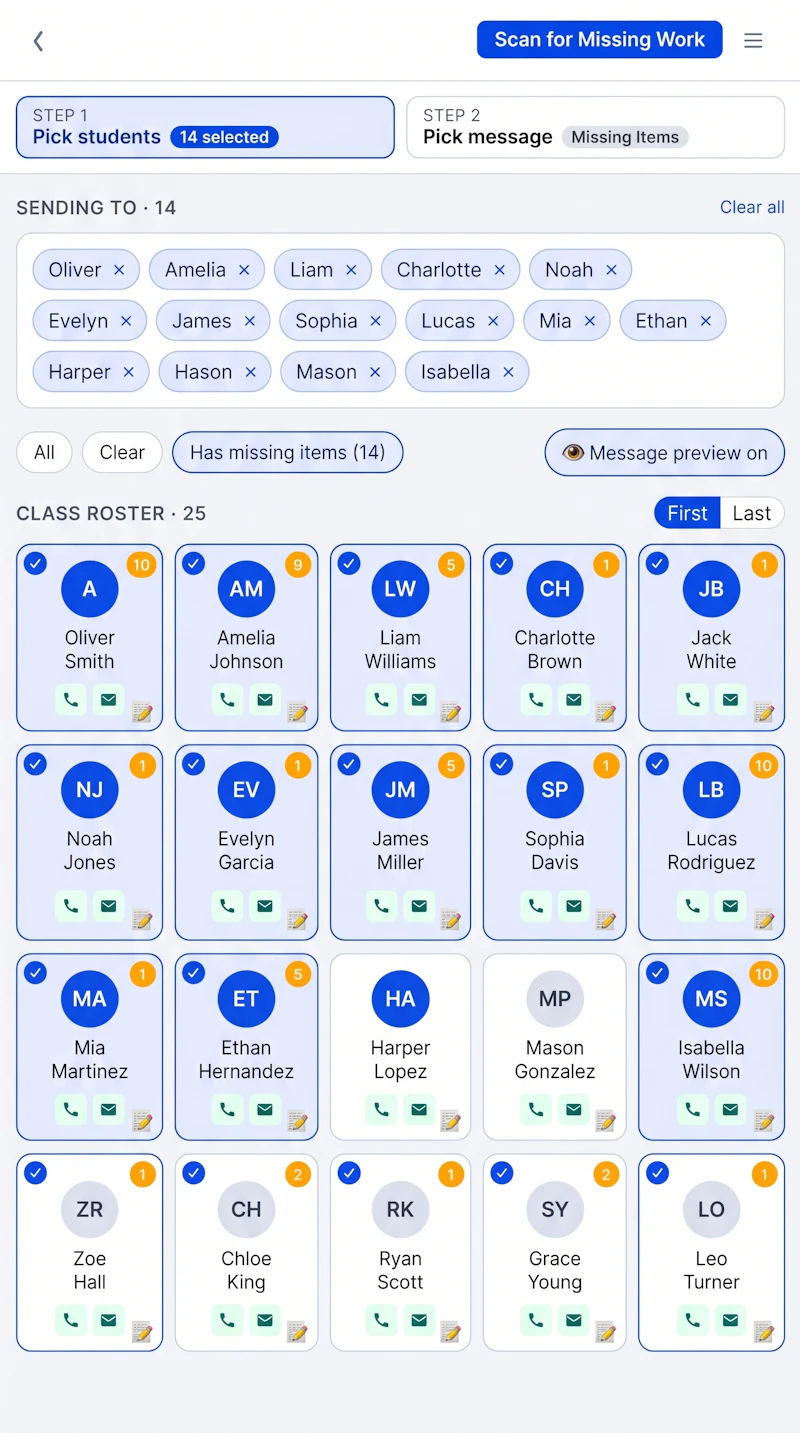 ClassWatcher screenshot 3