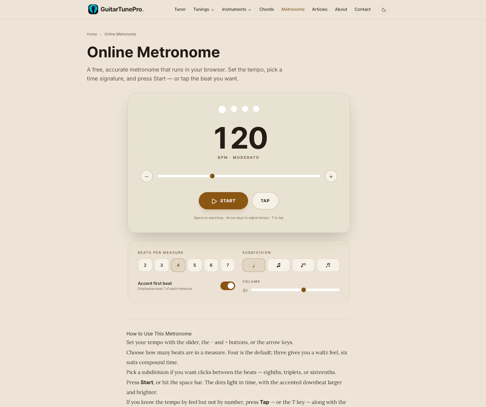 GuitarTunePro screenshot 3