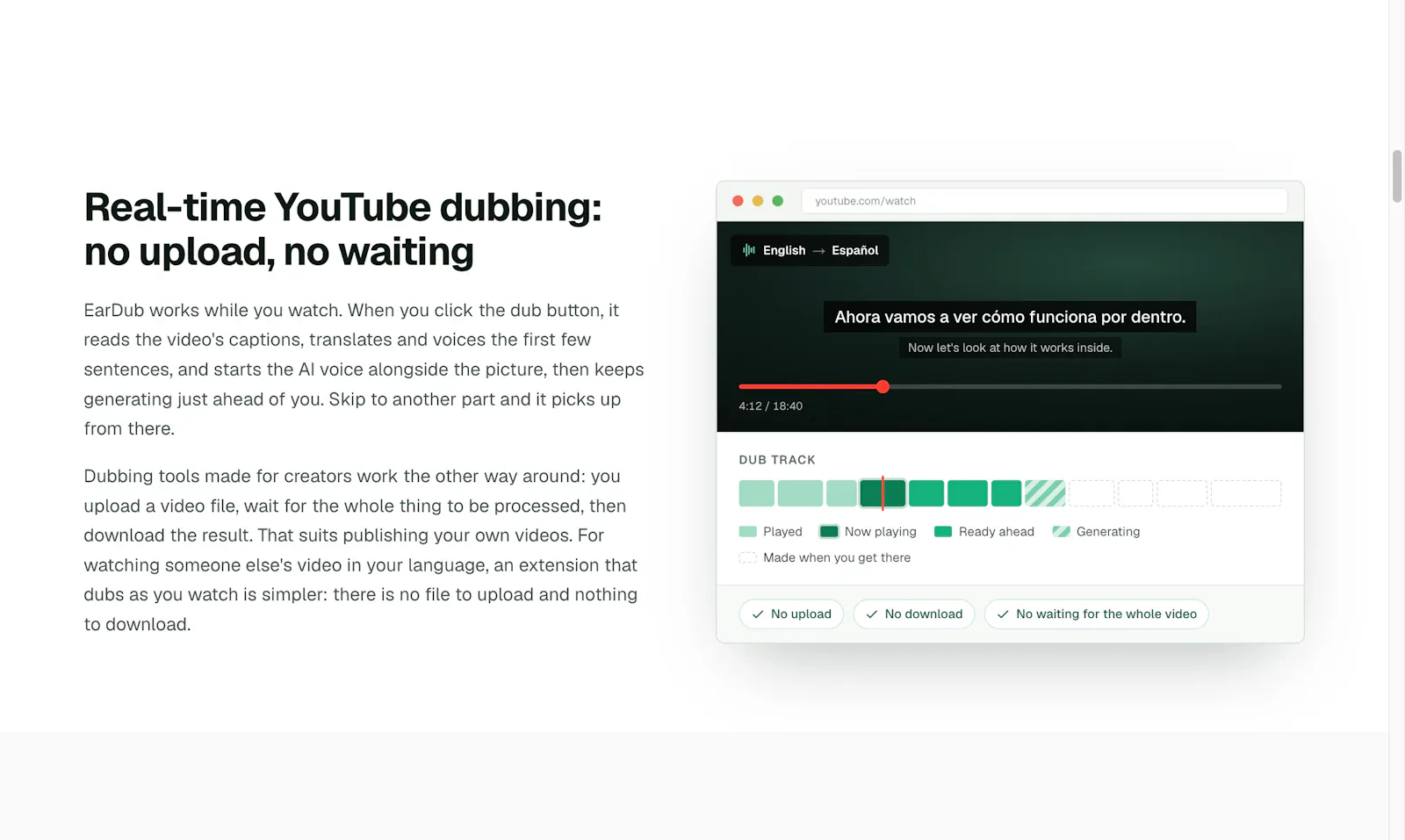EarDub screenshot 1