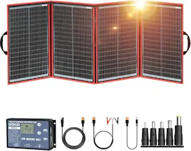 Solar panels, wind turbines, smart home. gallery image