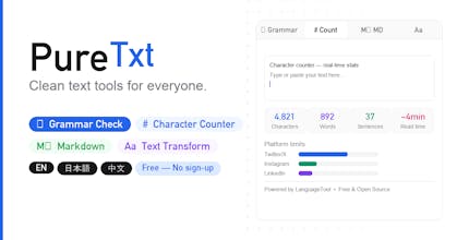 PureTxt gallery image