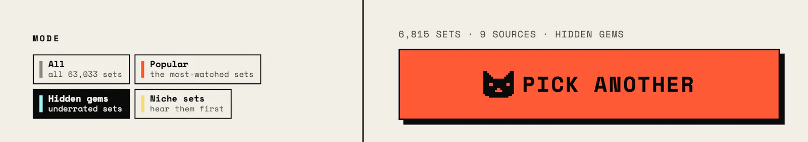 The Selector - Pick a random DJ set screenshot 3