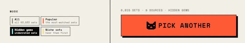 The Selector - Pick a random DJ set screenshot 3