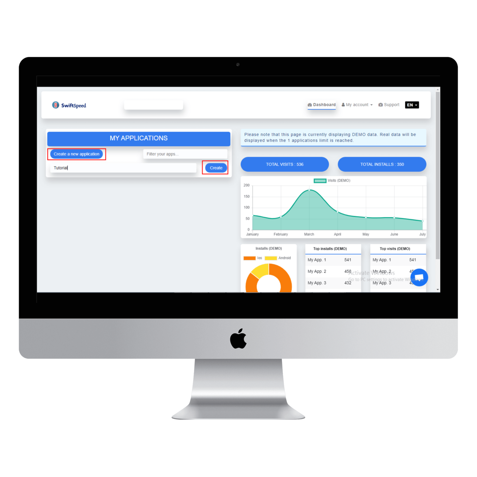 Swiftspeed Appcreator gallery image