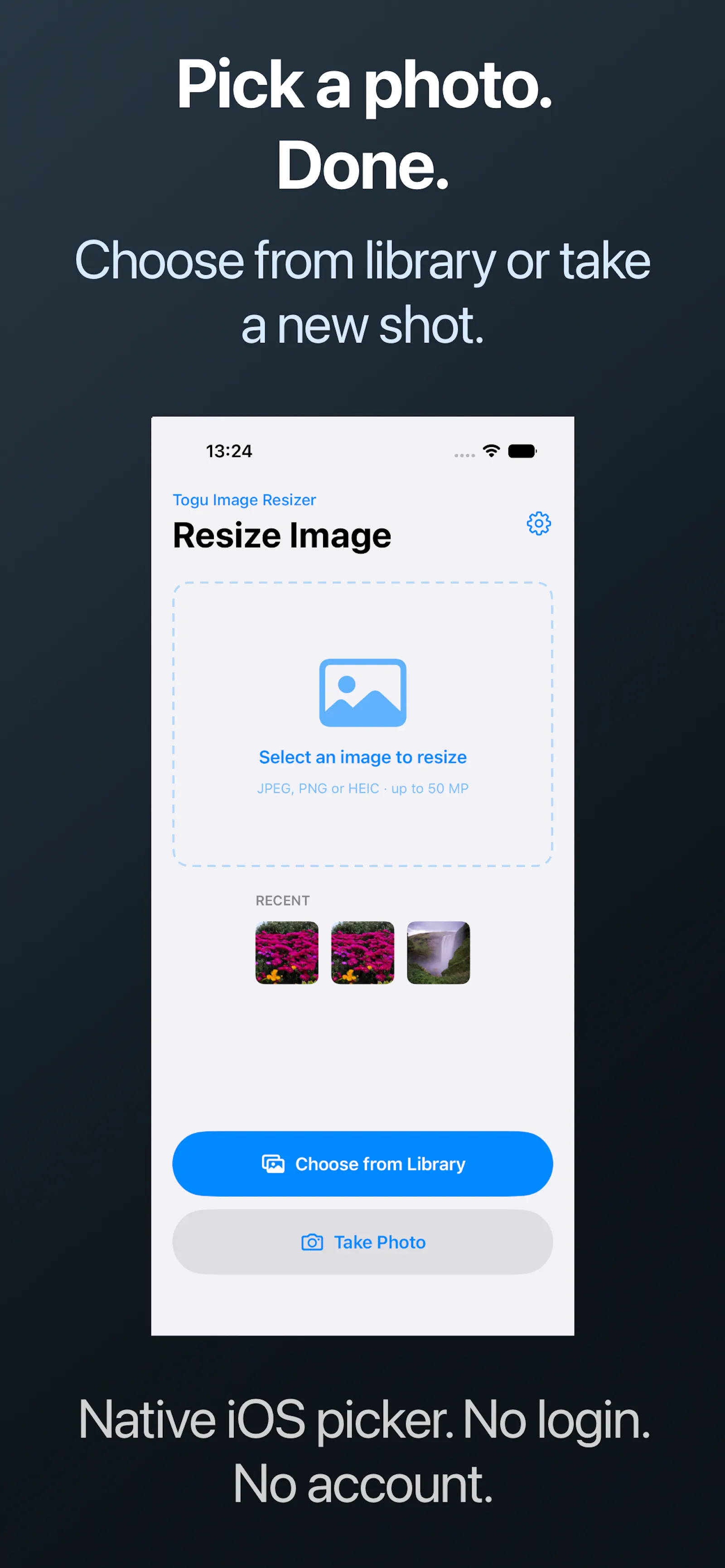Togu Image Resizer screenshot 2