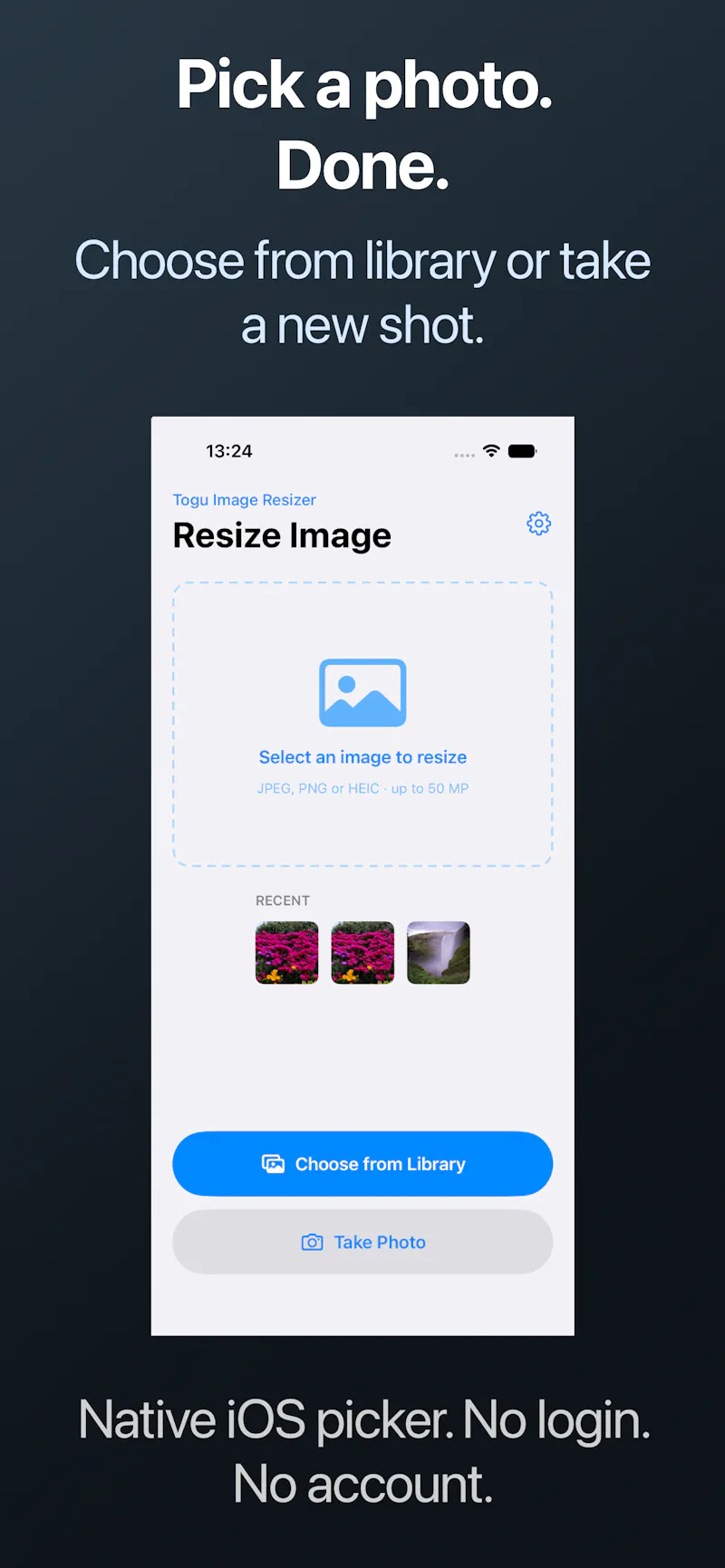 Togu Image Resizer screenshot 2