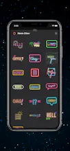 Neon Glow Stickers gallery image