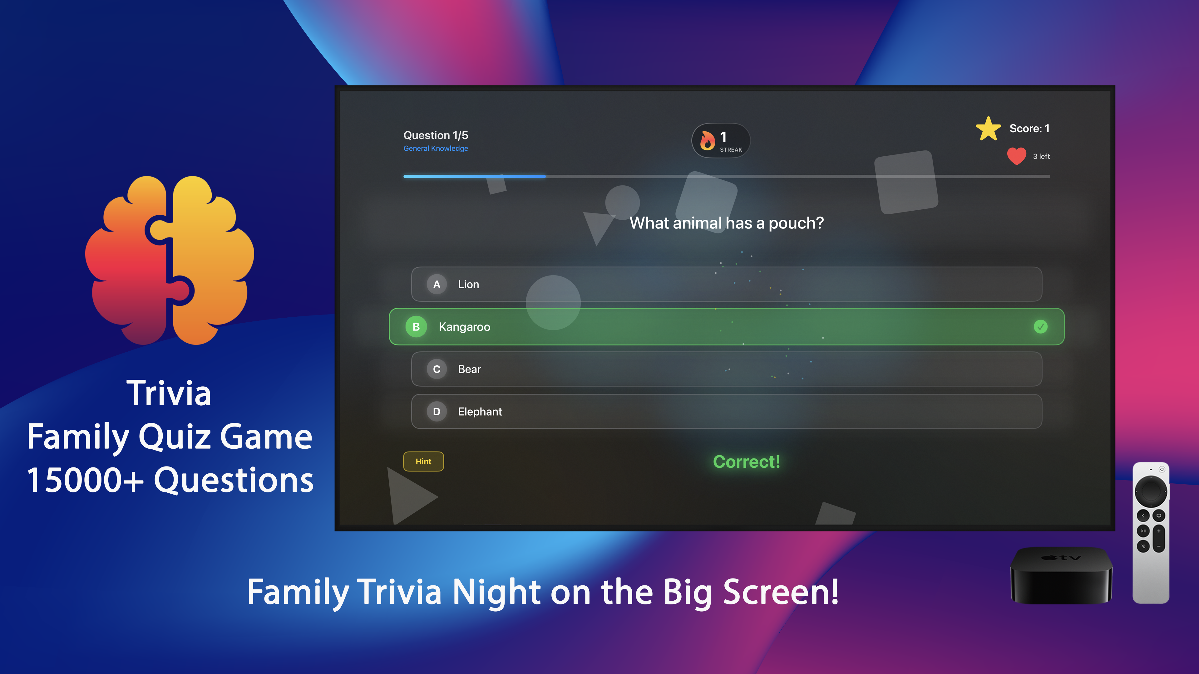 Family Trivia Games & Quiz AI - Screenshot 2 showing product features and functionality