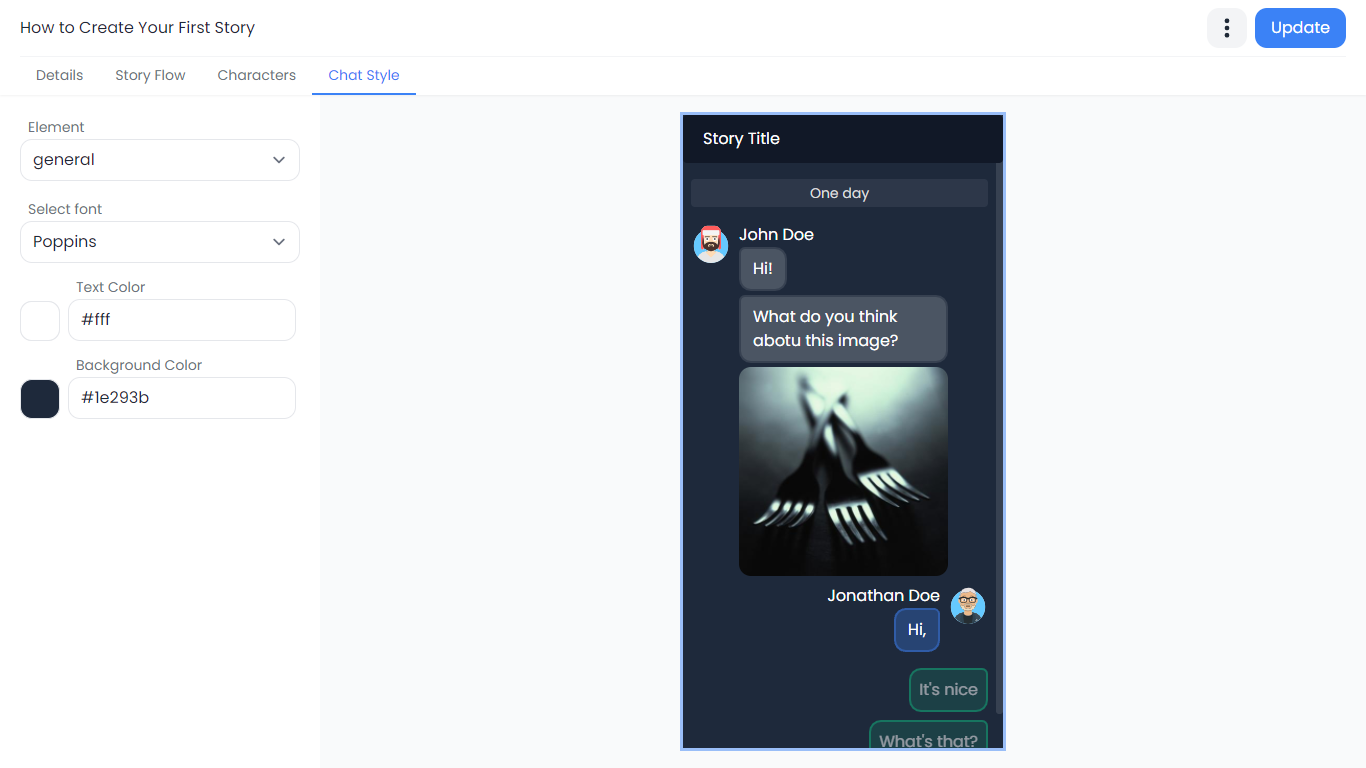 Chat Story gallery image