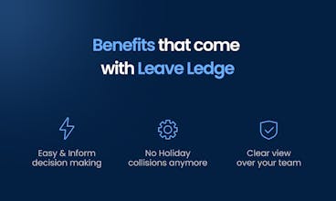 LeaveLedge gallery image