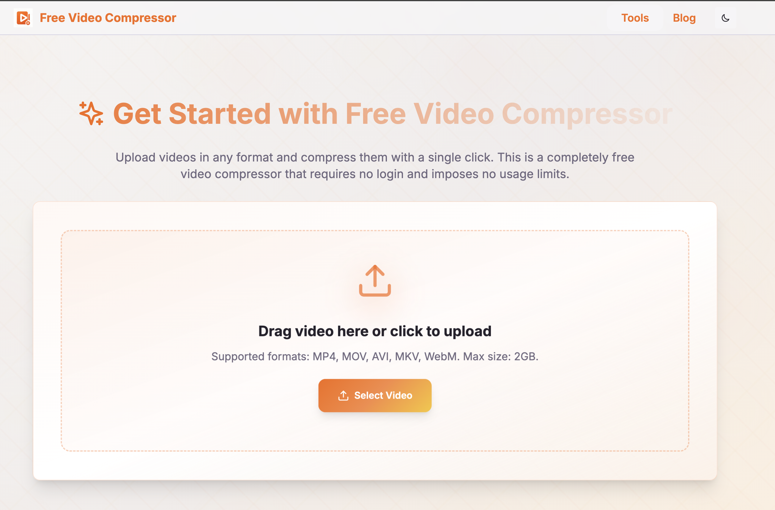 Free Video Compressor gallery image