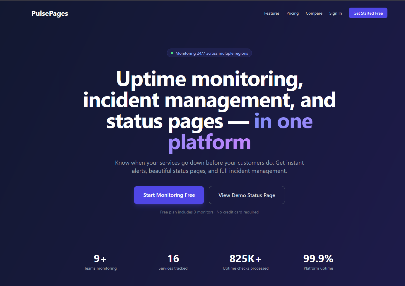 PulsePages - Product Hunt launch logo and brand identity