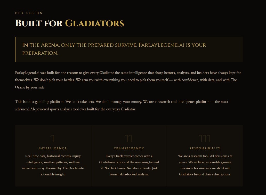 ParlayLegend.AI gallery image