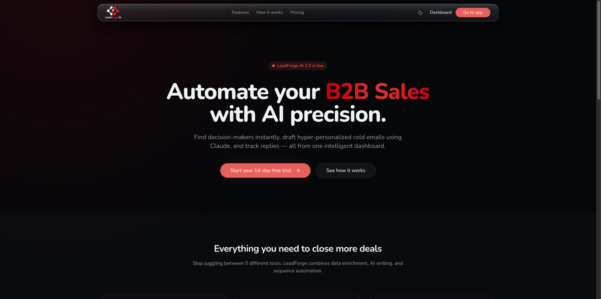 LeadForge AI 截图 2