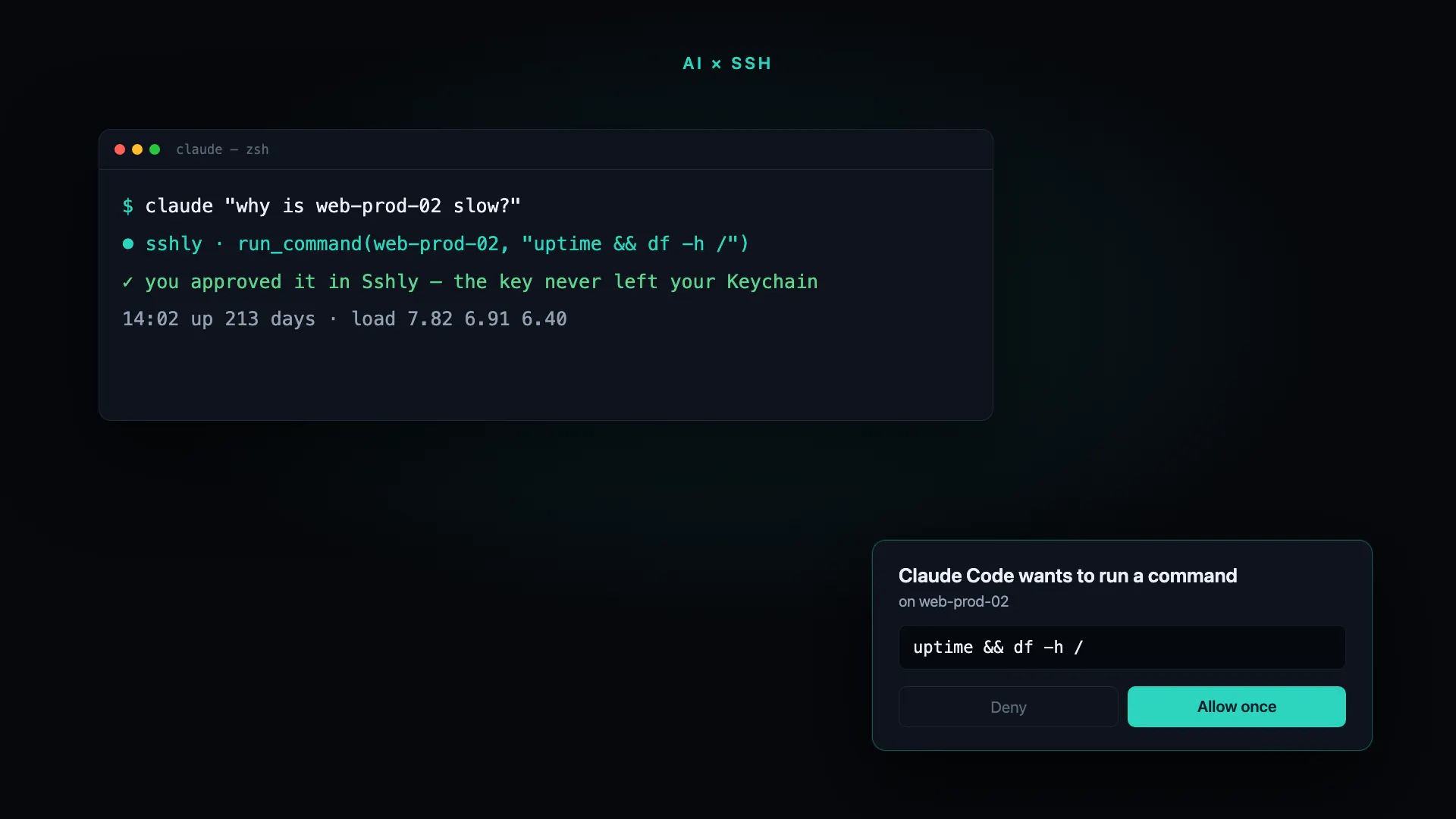 Sshly — SSH, made friendly. gallery image
