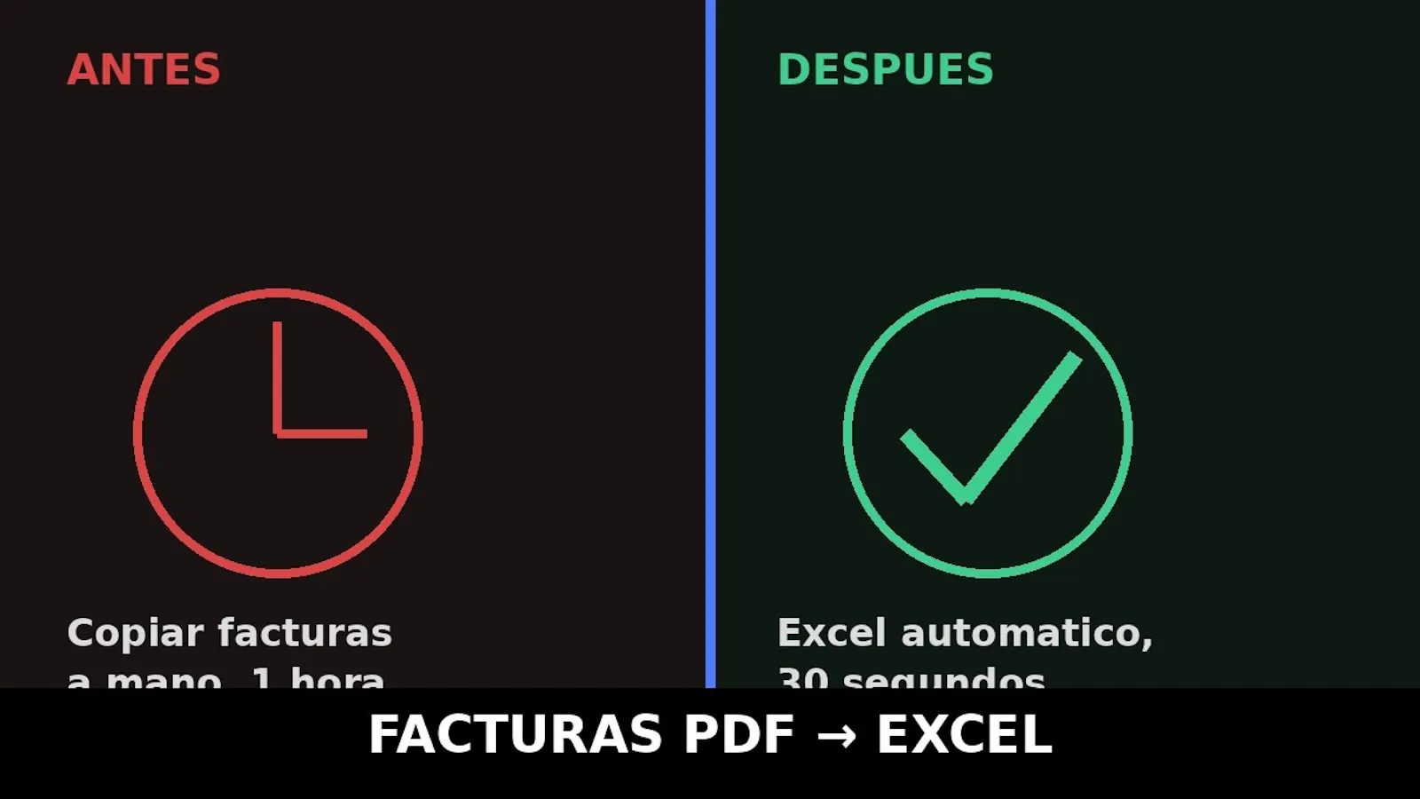 Extractor de Facturas screenshot 1 (video preview)